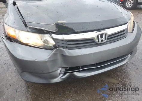 2012 Honda Civic Lx from USA, damaged, VIN 2HGFB2F57CH557993